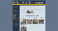 Desktop Screenshot of mopeds11.cz